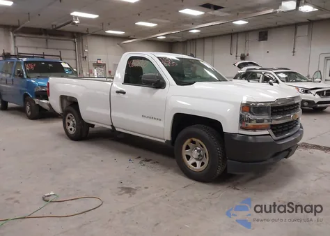 2017 Chevrolet Silverado 1500 Wt из США, поврежденный, VIN 1GCNCNEH2HZ226458